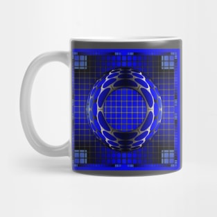 Vasarely Torus Op Art Mug